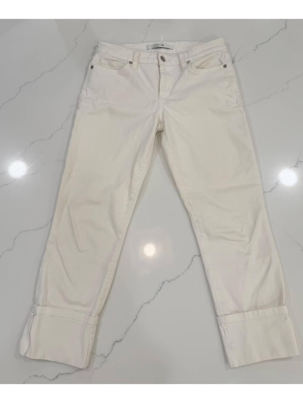 Womans Joe’s Jeans White Capris Stretch Size 27